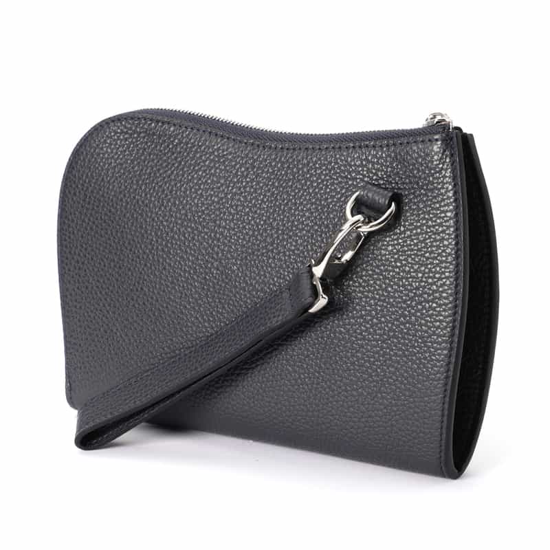 CHAMBORD SELLIER CHAMBORD SELLIER＜シャンボール セリエ＞ ミニクラッチバッグ NAVY