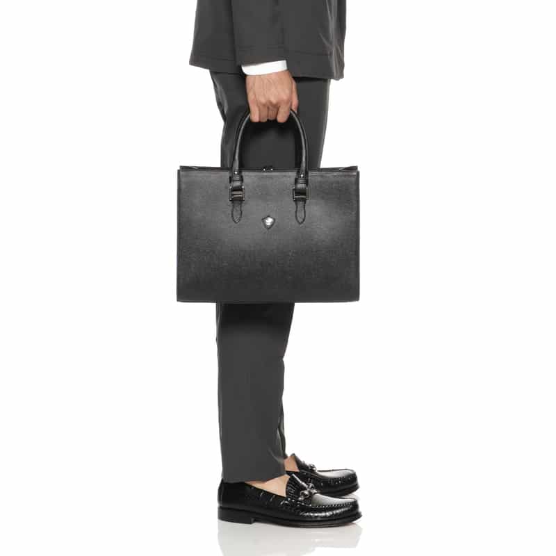 CHAMBORD SELLIER CHAMBORD SELLIER＜シャンボール セリエ＞ ミニトートバッグ BLACK