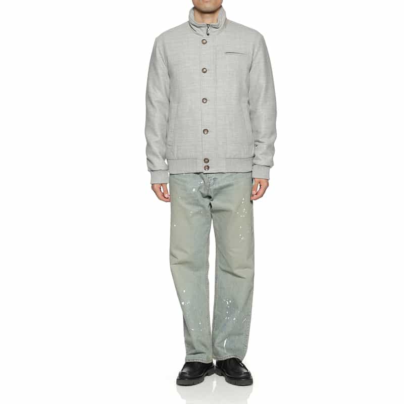 KETROY KETROY＜ケトロイ＞ バーニーズ　ニューヨーク限定ウールブルゾン GRAY