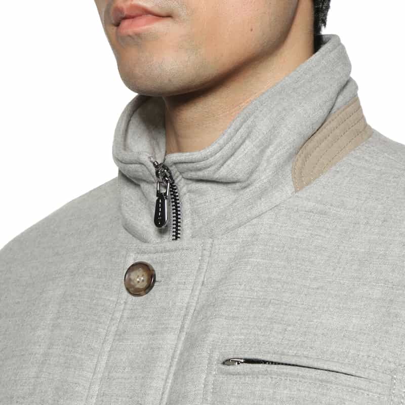 KETROY KETROY＜ケトロイ＞ バーニーズ　ニューヨーク限定ウールブルゾン GRAY