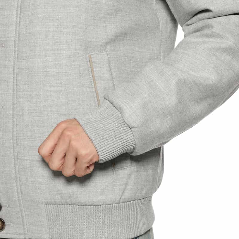 KETROY KETROY＜ケトロイ＞ バーニーズ　ニューヨーク限定ウールブルゾン GRAY