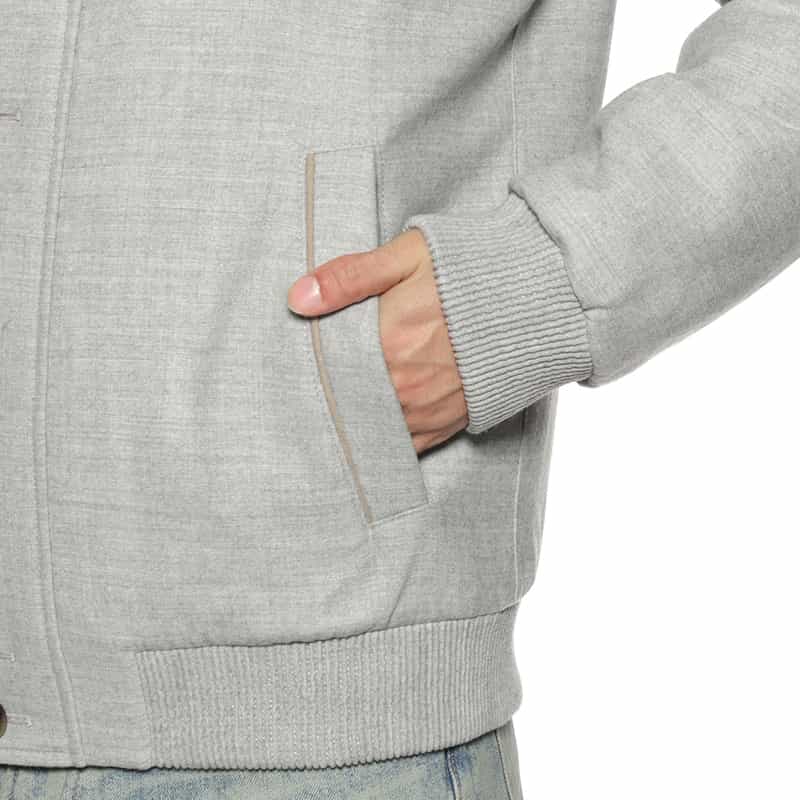 KETROY KETROY＜ケトロイ＞ バーニーズ　ニューヨーク限定ウールブルゾン GRAY