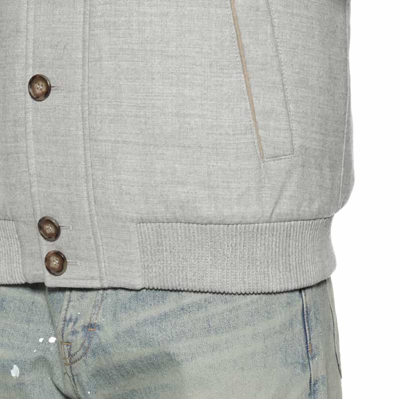 KETROY KETROY＜ケトロイ＞ バーニーズ　ニューヨーク限定ウールブルゾン GRAY