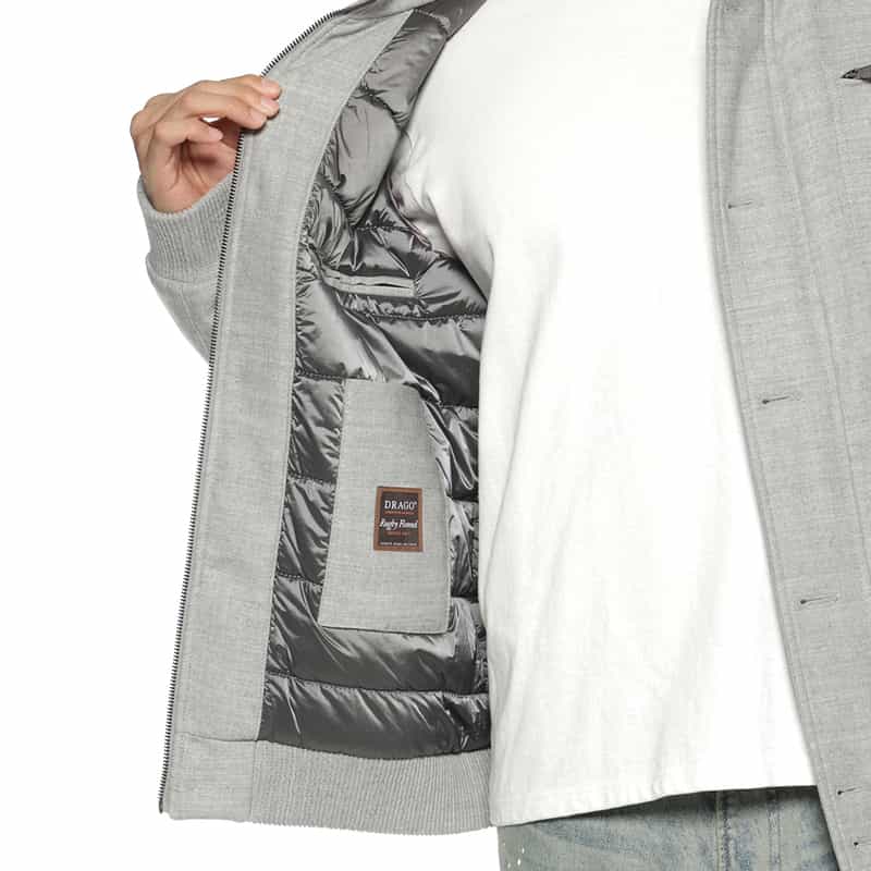 KETROY KETROY＜ケトロイ＞ バーニーズ　ニューヨーク限定ウールブルゾン GRAY