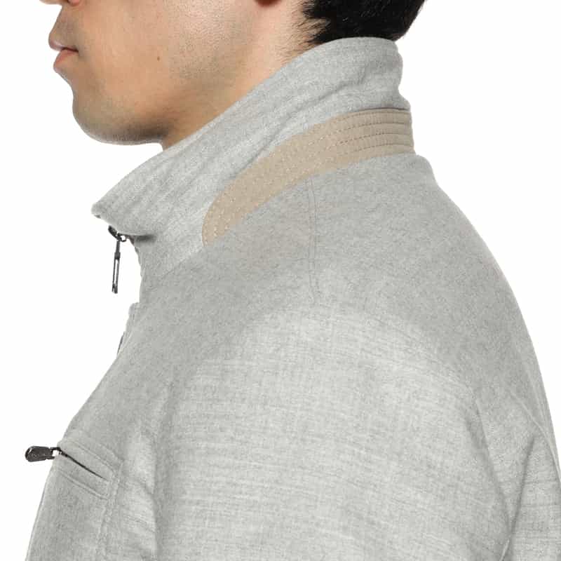 KETROY KETROY＜ケトロイ＞ バーニーズ　ニューヨーク限定ウールブルゾン GRAY