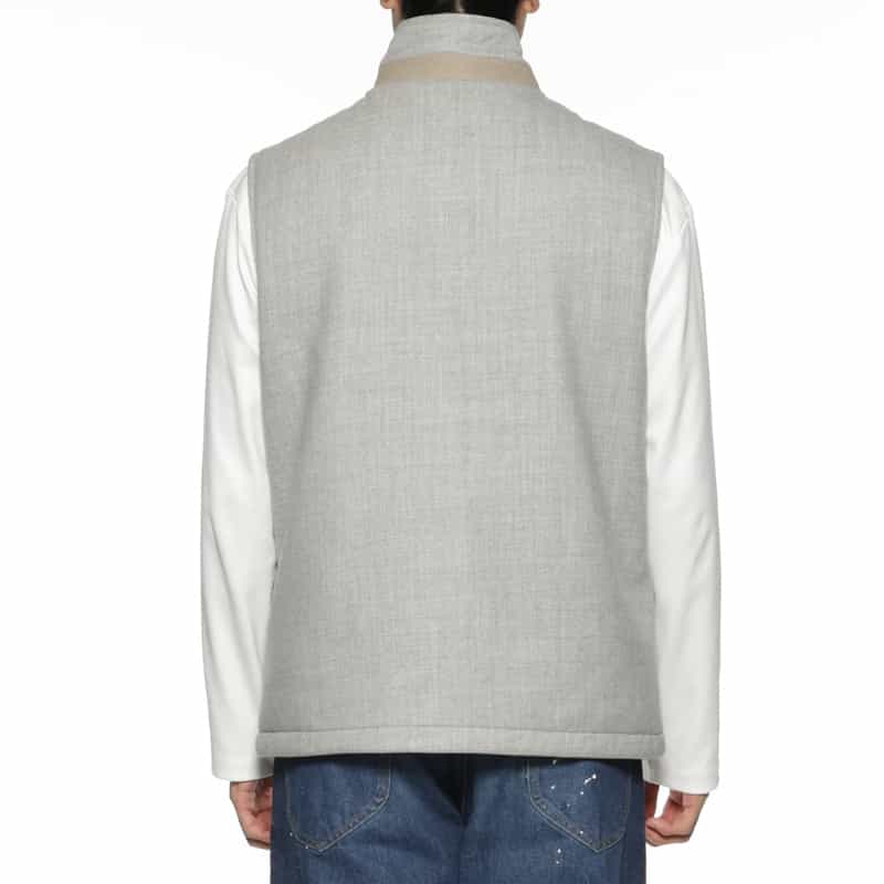 KETROY KETROY＜ケトロイ＞ バーニーズ　ニューヨーク限定ウールベスト GRAY