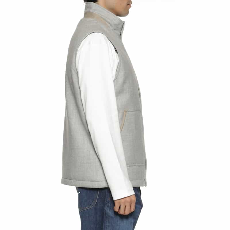 KETROY KETROY＜ケトロイ＞ バーニーズ　ニューヨーク限定ウールベスト GRAY