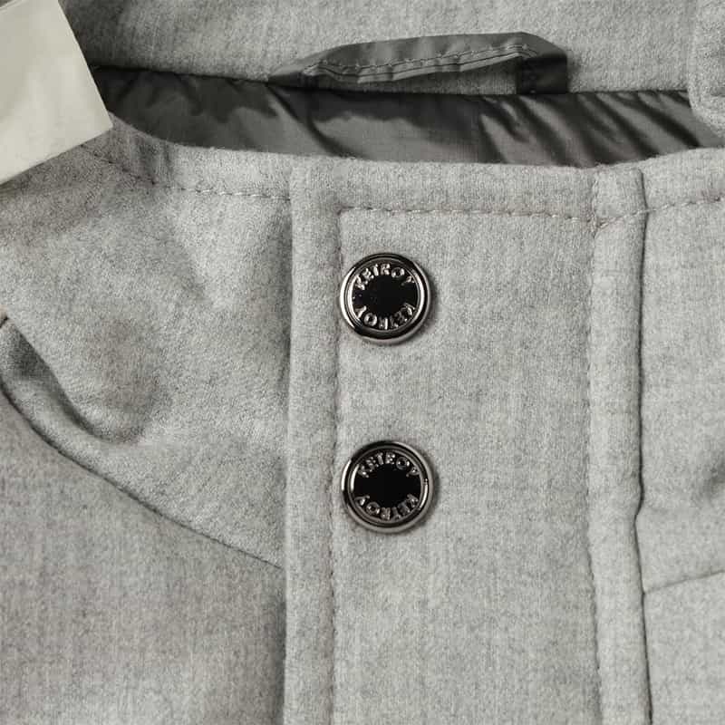 KETROY KETROY＜ケトロイ＞ バーニーズ　ニューヨーク限定ウールベスト GRAY