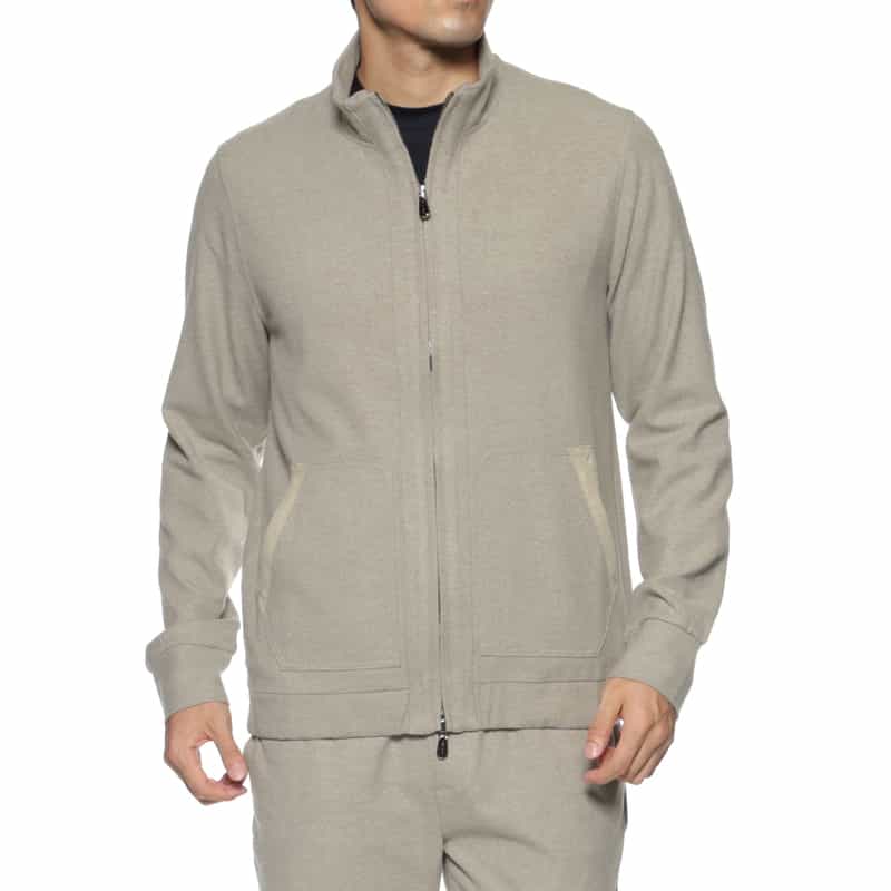 KETROY KETROY＜ケトロイ＞ バーニーズ　ニューヨーク限定 セットアップ ジップアップブルゾン GRAY