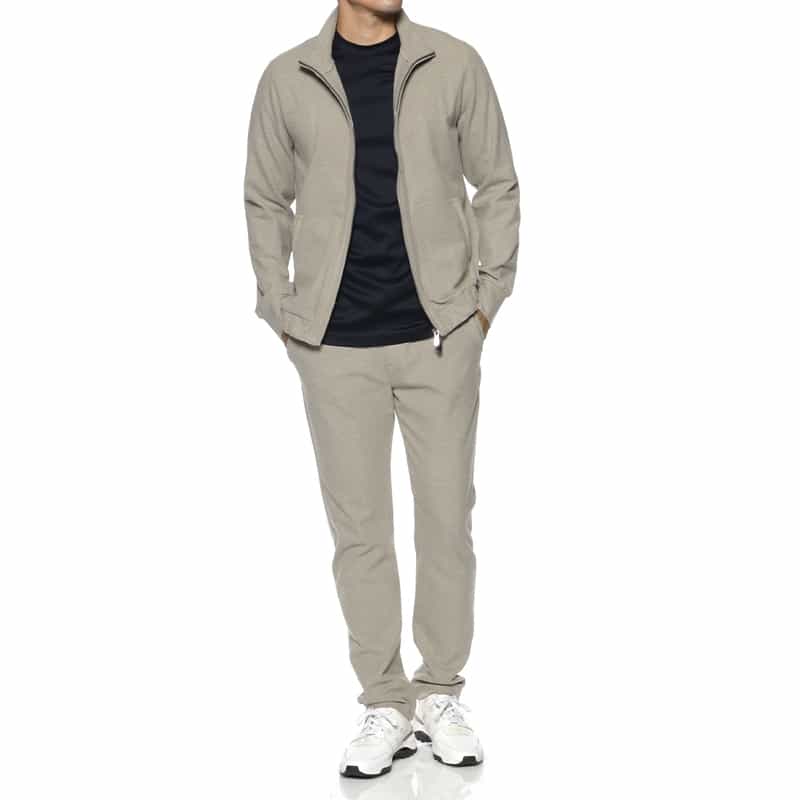 KETROY KETROY＜ケトロイ＞ バーニーズ　ニューヨーク限定 セットアップ ジップアップブルゾン GRAY