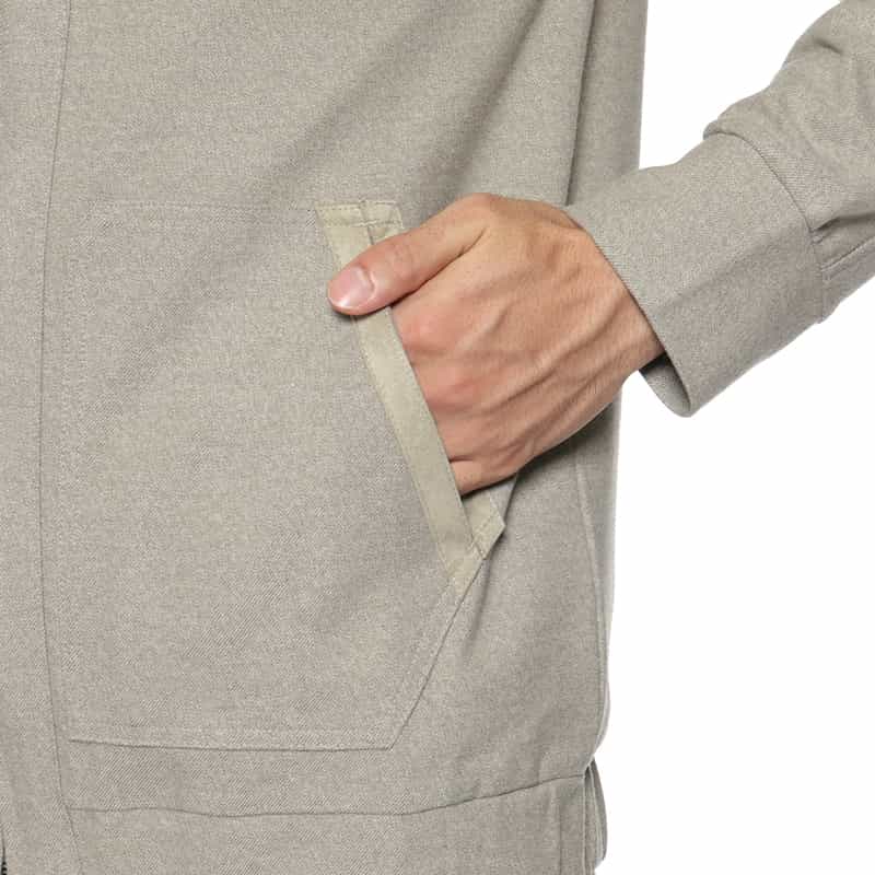 KETROY KETROY＜ケトロイ＞ バーニーズ　ニューヨーク限定 セットアップ ジップアップブルゾン GRAY