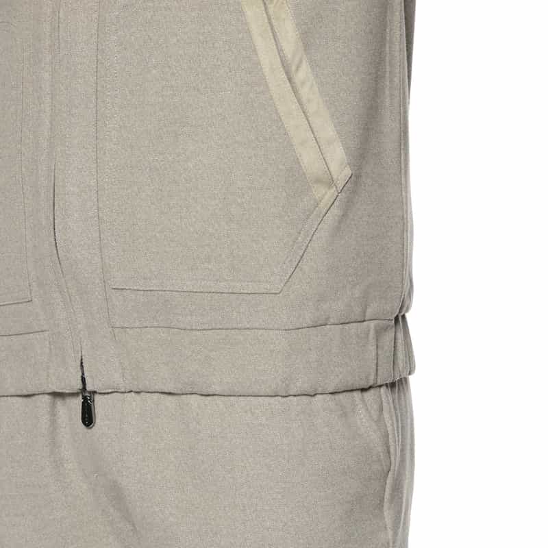 KETROY KETROY＜ケトロイ＞ バーニーズ　ニューヨーク限定 セットアップ ジップアップブルゾン GRAY