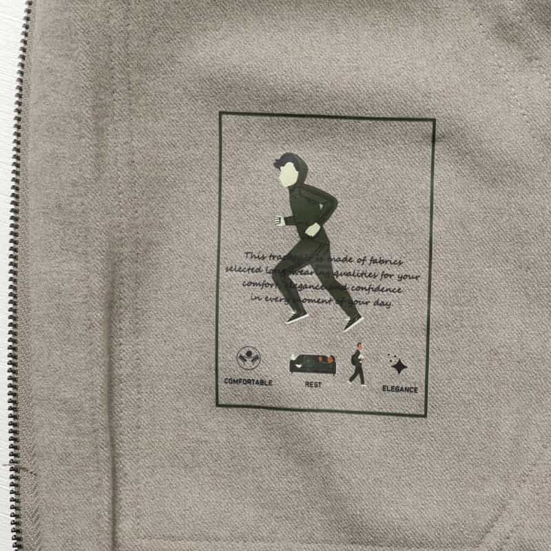 KETROY KETROY＜ケトロイ＞ バーニーズ　ニューヨーク限定 セットアップ ジップアップブルゾン GRAY