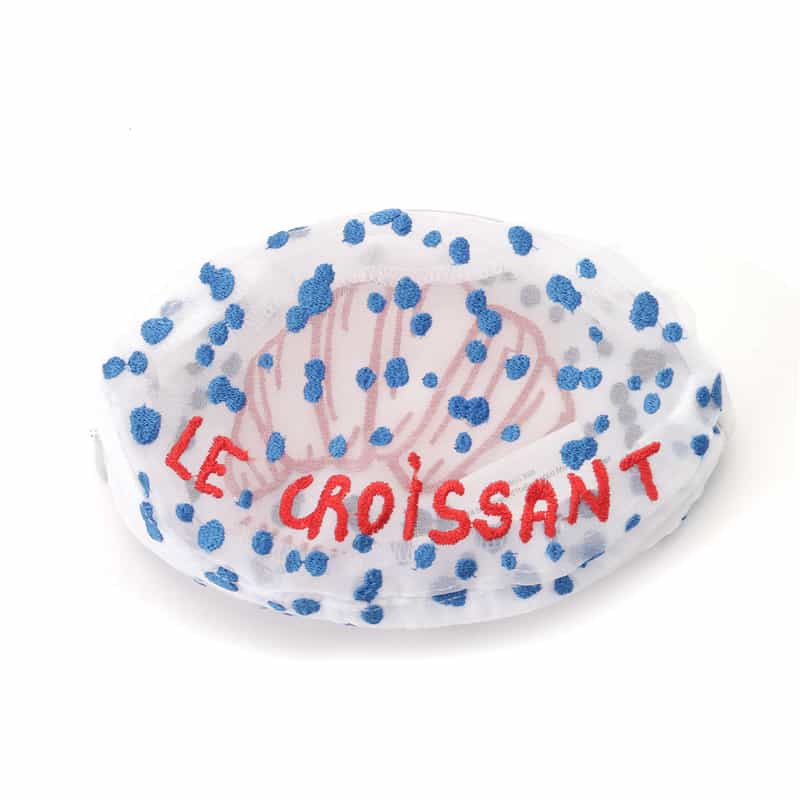 BRIGITTE TANAKA BRIGITTE TANAKA ＜ブリジット タナカ＞ オーガンジーポーチ WHITE