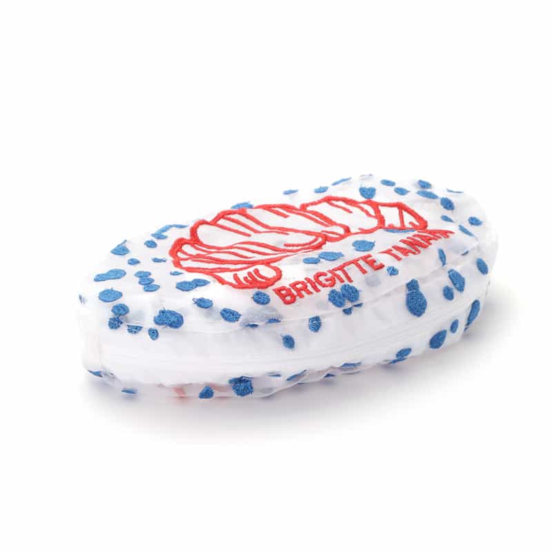 BRIGITTE TANAKA BRIGITTE TANAKA ＜ブリジット タナカ＞ オーガンジーポーチ WHITE