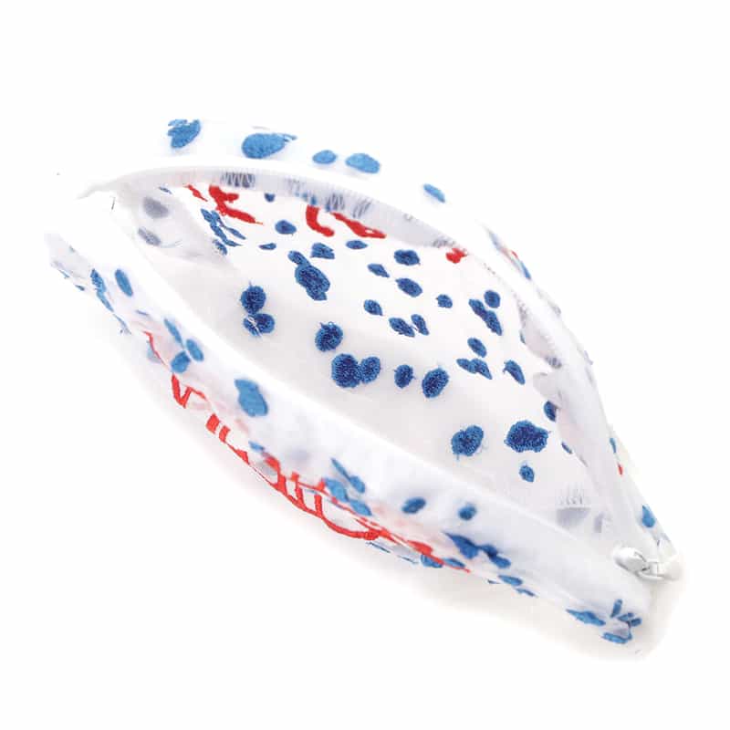 BRIGITTE TANAKA BRIGITTE TANAKA ＜ブリジット タナカ＞ オーガンジーポーチ WHITE