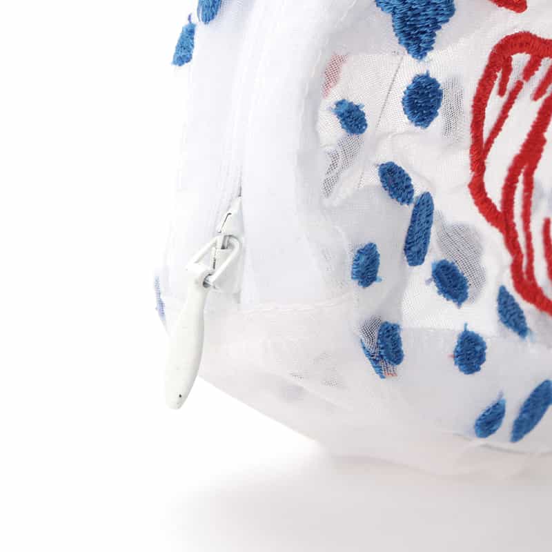 BRIGITTE TANAKA BRIGITTE TANAKA ＜ブリジット タナカ＞ オーガンジーポーチ WHITE