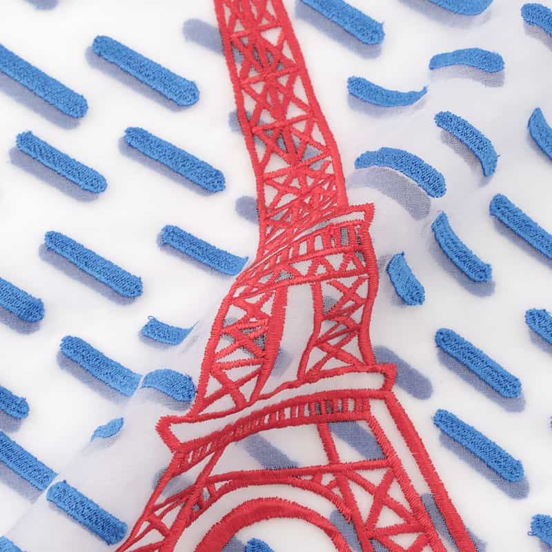 BRIGITTE TANAKA BRIGITTE TANAKA ＜ブリジット タナカ＞ オーガンジートートバッグ BLUE