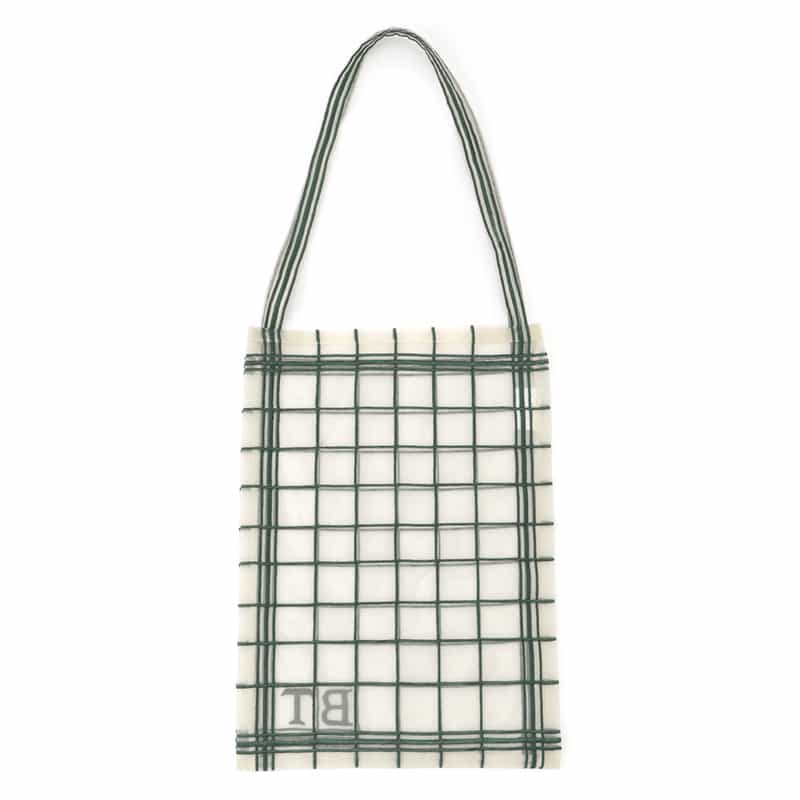 BRIGITTE TANAKA BRIGITTE TANAKA ＜ブリジット タナカ＞ オーガンジートートバッグ GREEN