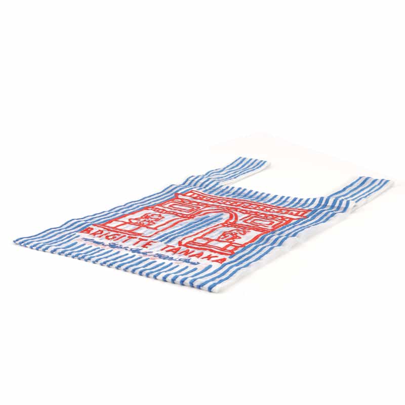 BRIGITTE TANAKA BRIGITTE TANAKA ＜ブリジット タナカ＞ オーガンジーショッパーバッグ BLUE