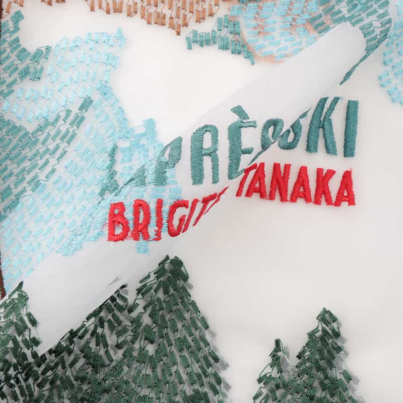 BRIGITTE TANAKA BRIGITTE TANAKA ＜ブリジット タナカ＞ オーガンジートートバッグ MULTI COLOR