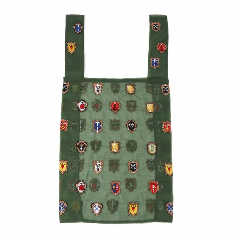 BRIGITTE TANAKA BRIGITTE TANAKA ＜ブリジット タナカ＞ オーガンジーショッパーバッグ LIGHT GREEN