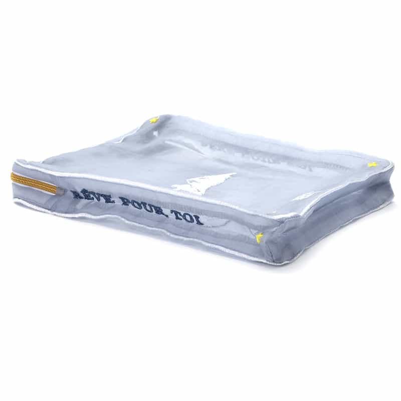 BRIGITTE TANAKA BRIGITTE TANAKA ＜ブリジット タナカ＞ オーガンジーポーチ WHITE