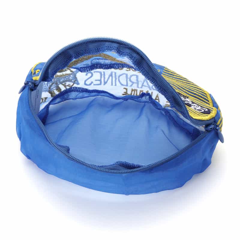 BRIGITTE TANAKA BRIGITTE TANAKA ＜ブリジット タナカ＞  オーガンジーポーチ BLUE