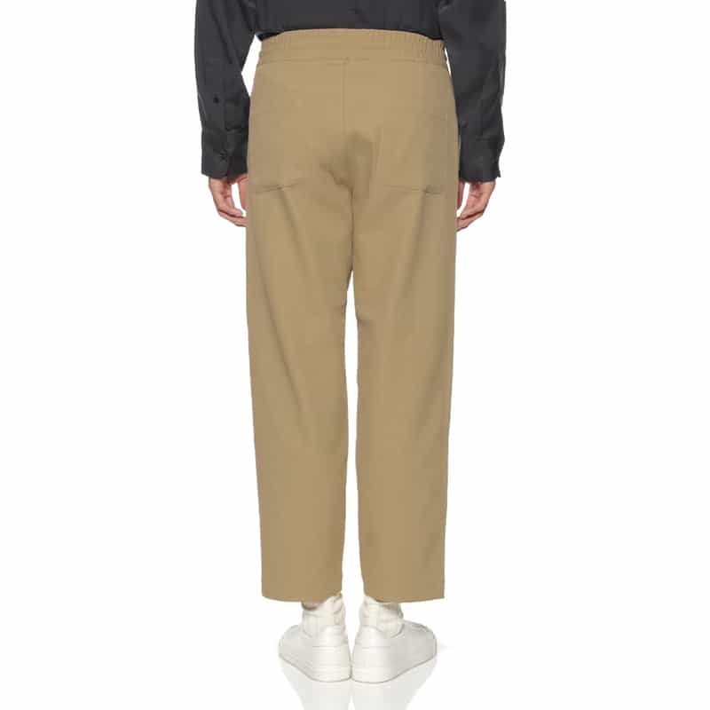 BARNEYS NEW YORK カルゼ素材イージーパンツ BEIGE