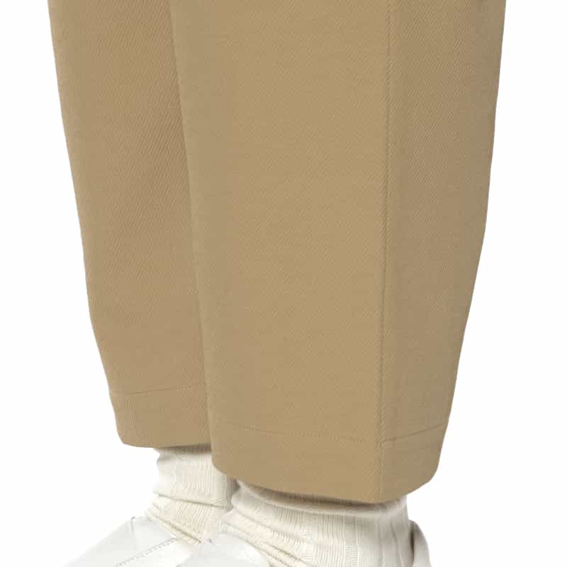 BARNEYS NEW YORK カルゼ素材イージーパンツ BEIGE