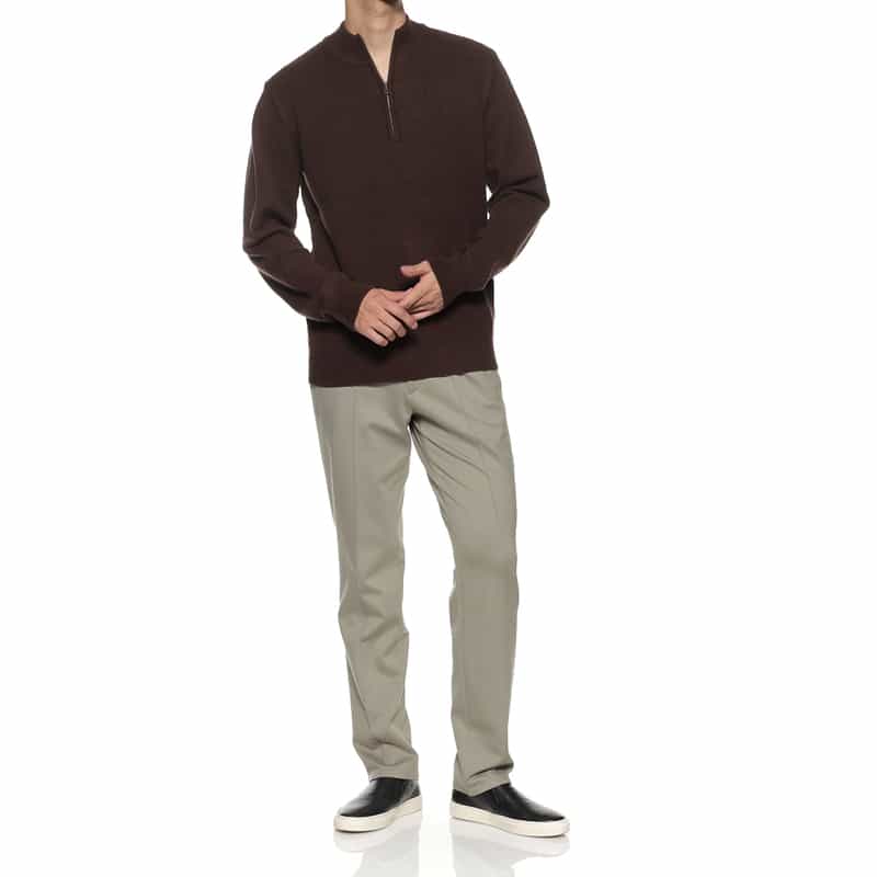 BARNEYS NEW YORK ストレッチポンチ イージーパンツ BEIGE