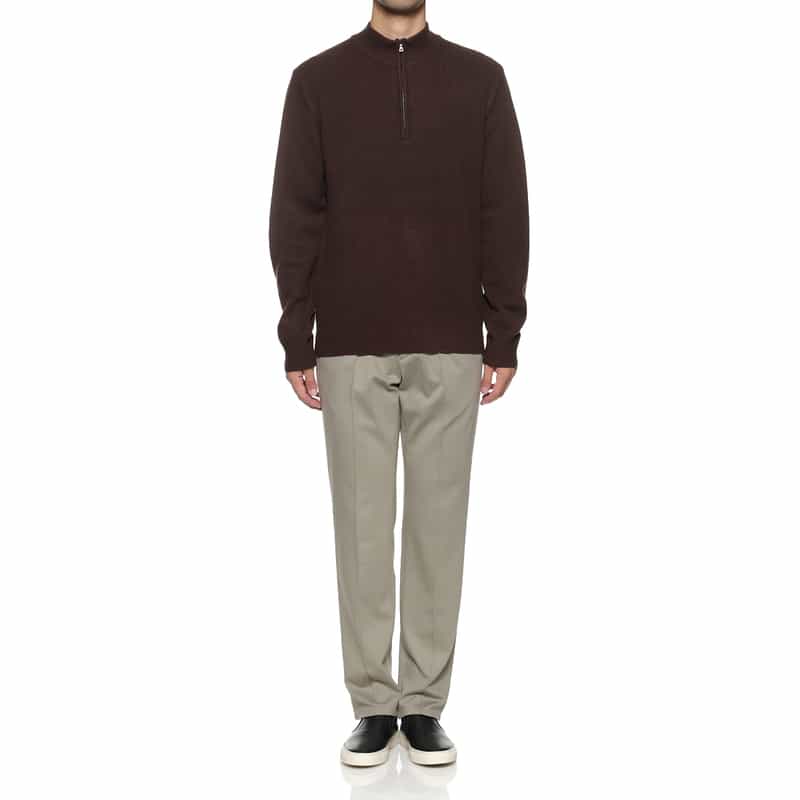 BARNEYS NEW YORK ストレッチポンチ イージーパンツ BEIGE