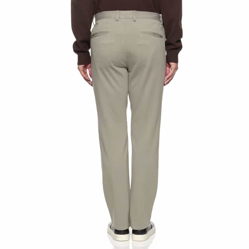 BARNEYS NEW YORK ストレッチポンチ イージーパンツ BEIGE