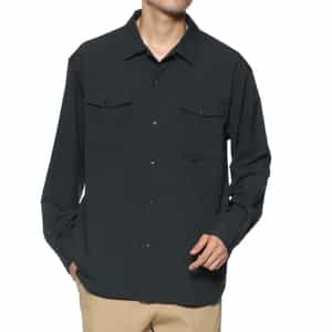 クールファイバー素材 ポケットシャツ