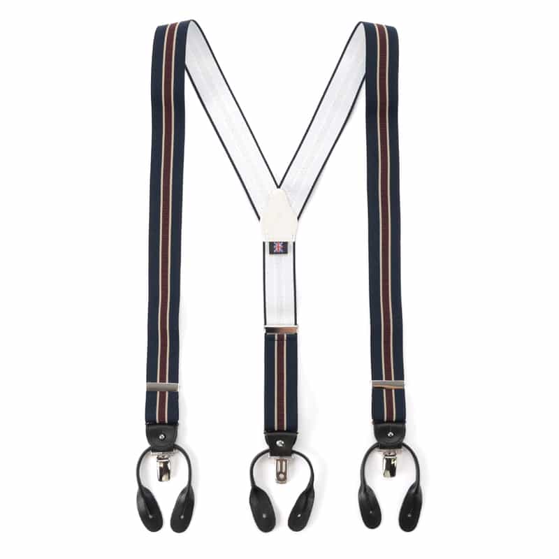 ALBERT THURSTON ALBERT THURSTON＜アルバートサーストン＞ サスペンダー NAVY