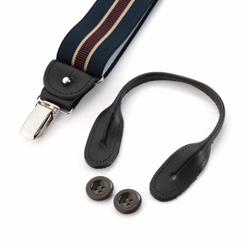 ALBERT THURSTON ALBERT THURSTON＜アルバートサーストン＞ サスペンダー NAVY