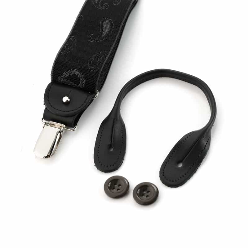 ALBERT THURSTON ALBERT THURSTON＜アルバートサーストン＞ サスペンダー BLACK