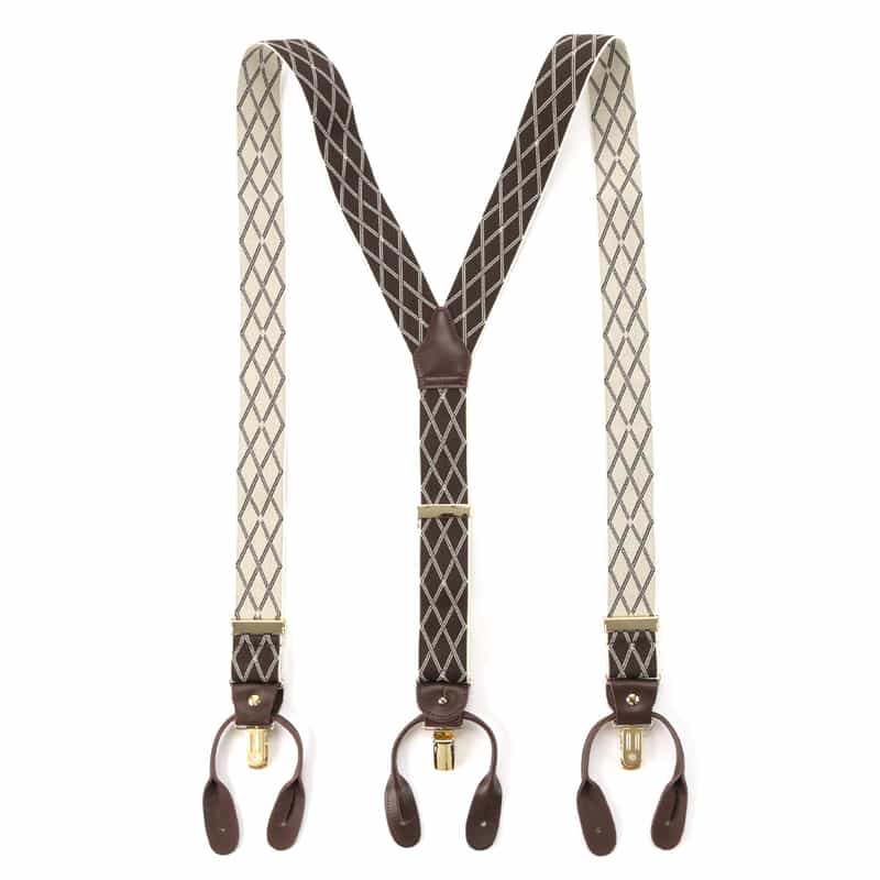 ALBERT THURSTON ALBERT THURSTON＜アルバートサーストン＞ サスペンダー BROWN