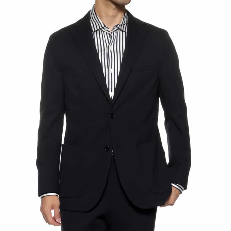 セットアップ ストレッチ素材ジャケット