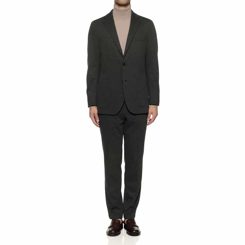 BARNEYS NEW YORK セットアップ ストレッチ素材ジャケット GRAY