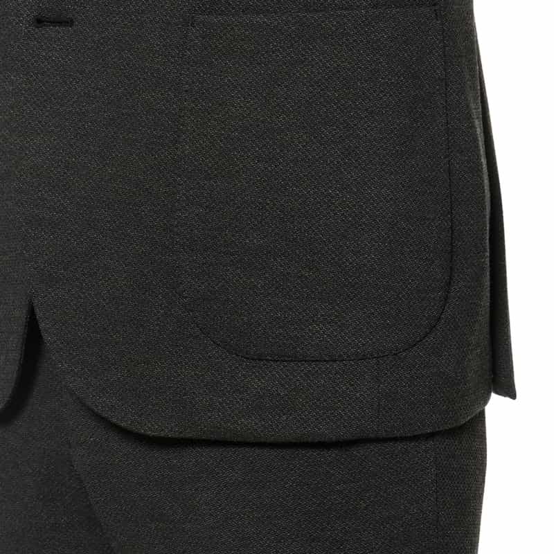 BARNEYS NEW YORK セットアップ ストレッチ素材ジャケット GRAY