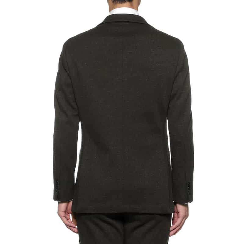 BARNEYS NEW YORK セットアップ ピンヘッド柄ジャケット BROWN