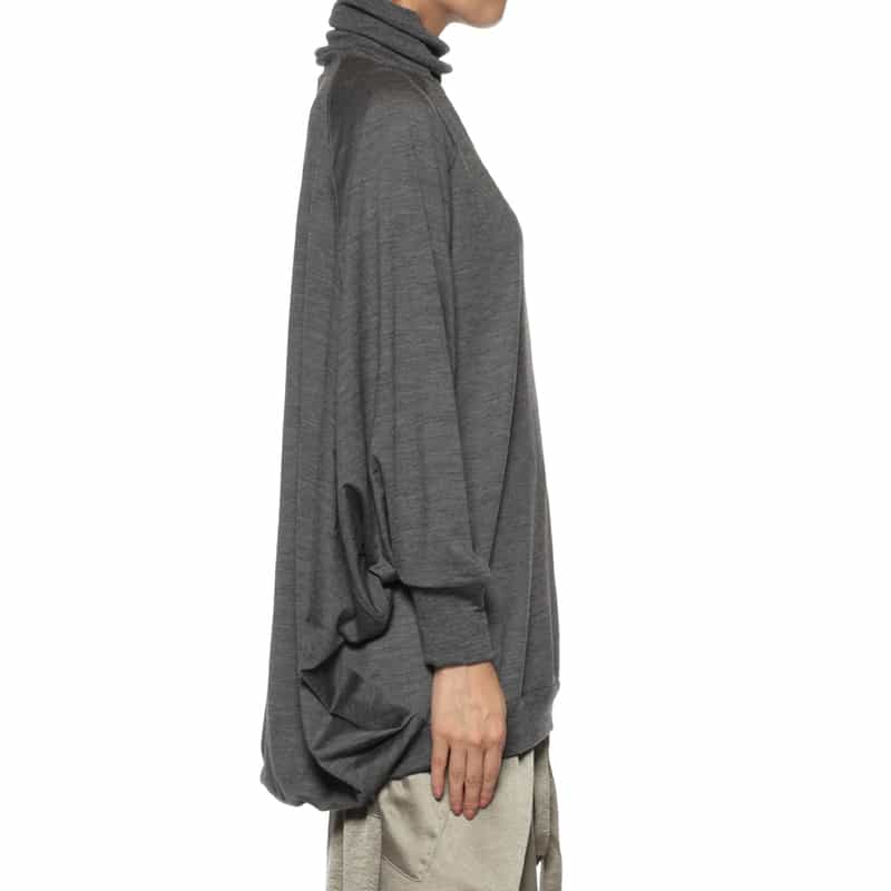 COGTHEBIGSMOKE COGTHEBIGSMOKE ＜コグザビッグスモーク＞ タートルネックニットプルオーバー DARK GRAY