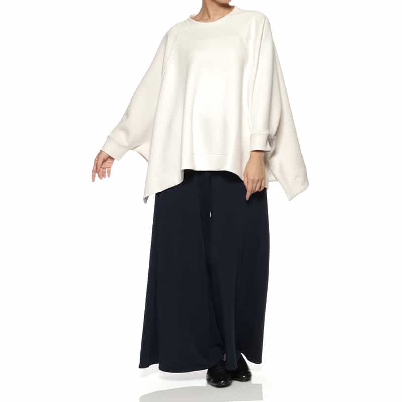 COGTHEBIGSMOKE COGTHEBIGSMOKE ＜コグザビッグスモーク＞ サイドスリット入りプルオーバー IVORY