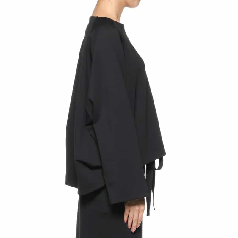 COGTHEBIGSMOKE COGTHEBIGSMOKE ＜コグザビッグスモーク＞ ラグランスリーブカットソー BLACK