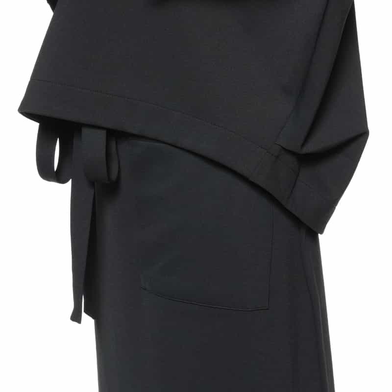 COGTHEBIGSMOKE COGTHEBIGSMOKE ＜コグザビッグスモーク＞ ラグランスリーブカットソー BLACK