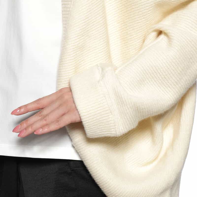 COGTHEBIGSMOKE COGTHEBIGSMOKE ＜コグザビッグスモーク＞ ニットカーディガン IVORY