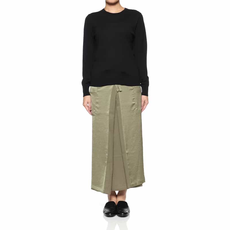 COGTHEBIGSMOKE COGTHEBIGSMOKE ＜コグザビッグスモーク＞ ラップスカート KHAKI