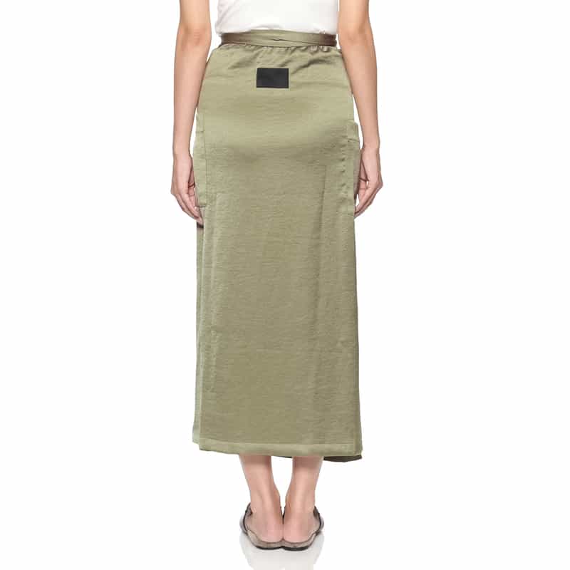 COGTHEBIGSMOKE COGTHEBIGSMOKE ＜コグザビッグスモーク＞ ラップスカート KHAKI