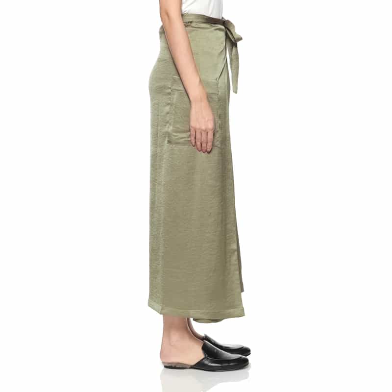 COGTHEBIGSMOKE COGTHEBIGSMOKE ＜コグザビッグスモーク＞ ラップスカート KHAKI